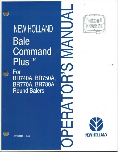 New holland br740a operators manual download
